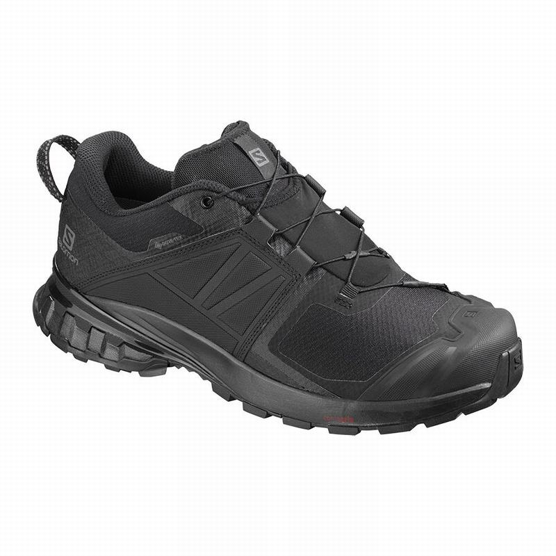 Salomon Singapore Mens Trail Running Shoes - XA WILD GORE-TEX Black | 79601-FCOQ